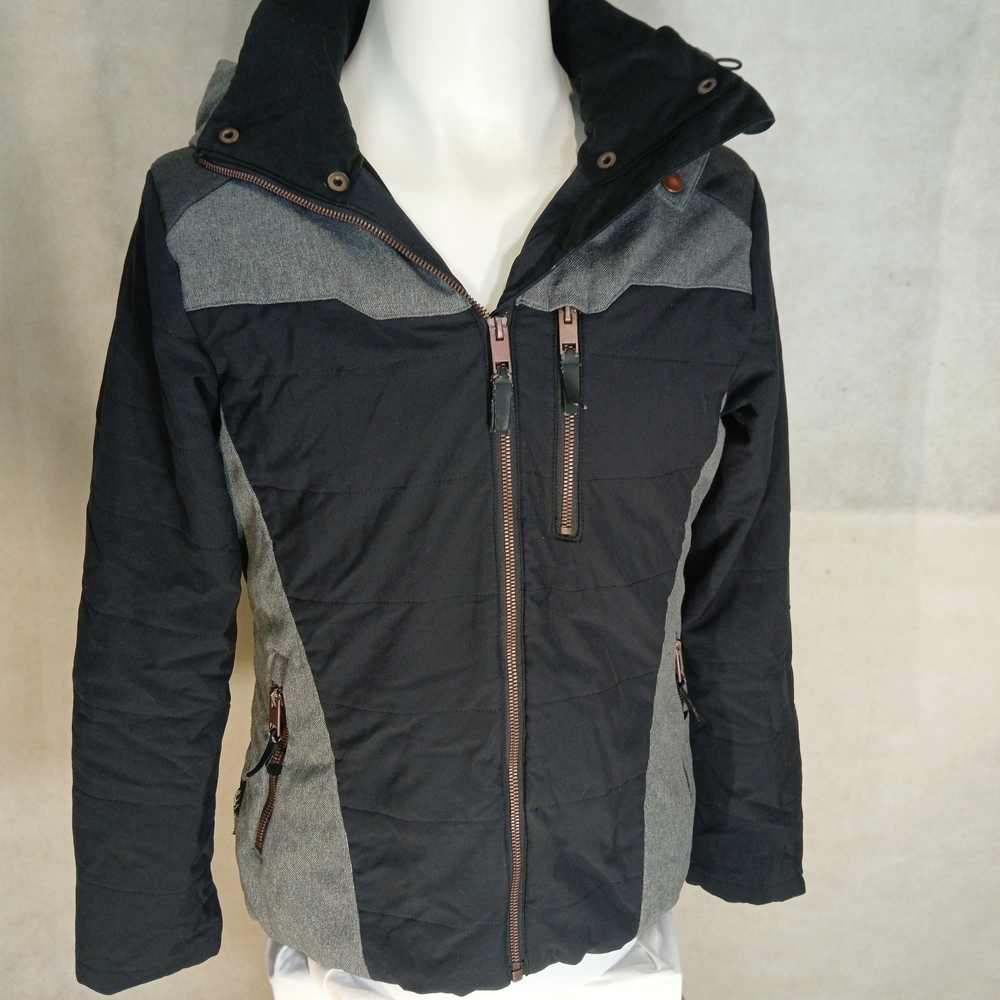 Body Glove Black and Gray Ski Jacket Women's Size Small